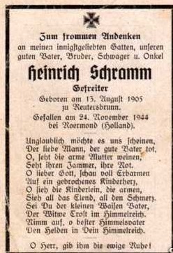 Heinrich Schramm Heinrich Schramm