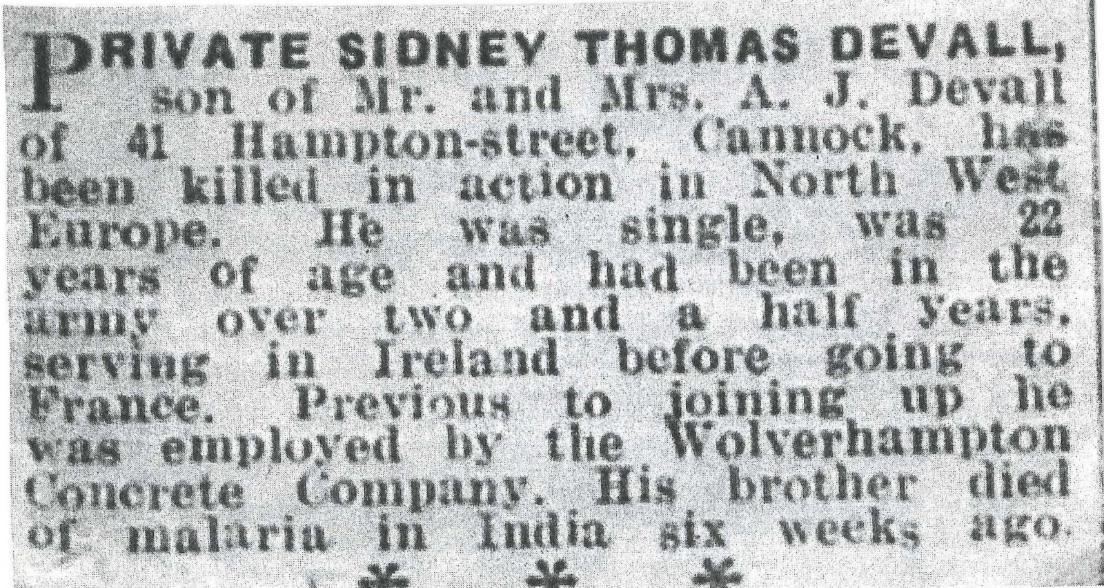 Sidney Thomas Devall Sidney Thomas Devall