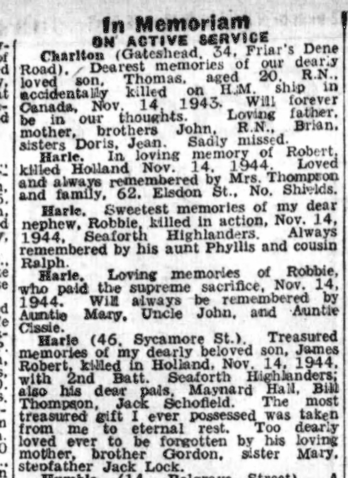 James Robert Willis Harle James Robert Willis Harle