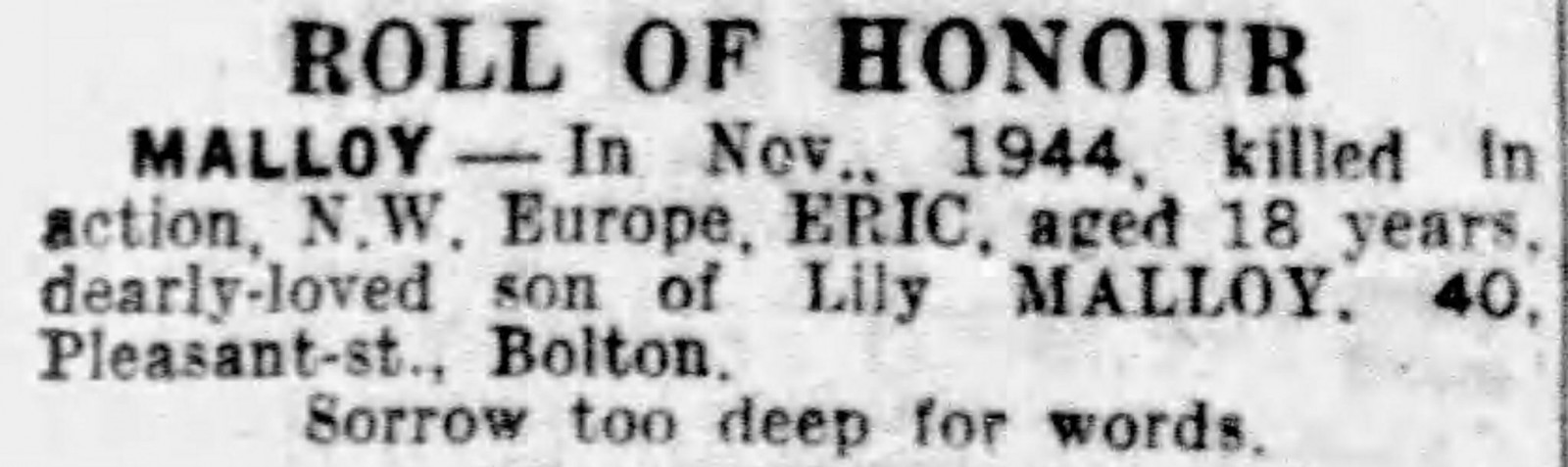 Eric Malloy Eric Malloy