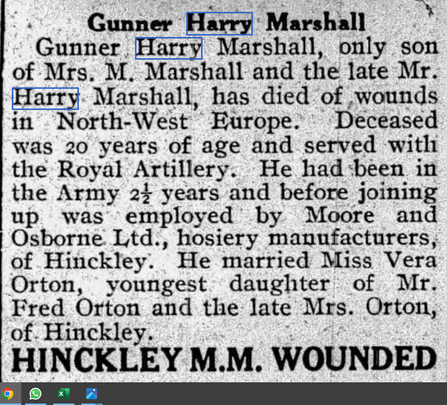 Harry Marshall Harry Marshall