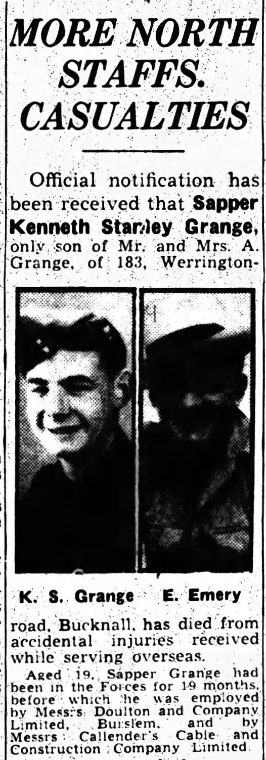 Kenneth Stanley Grange Kenneth Stanley Grange