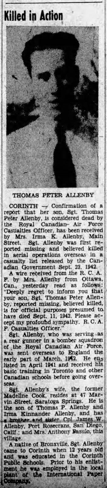 Thomas Peter Allenby Thomas Peter Allenby