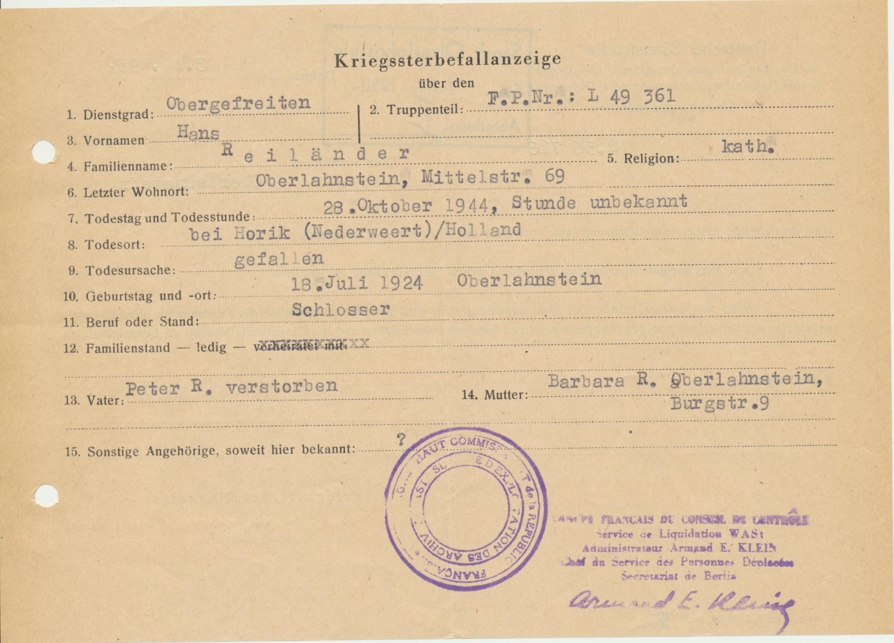 Hans Reiländer Hans Reiländer