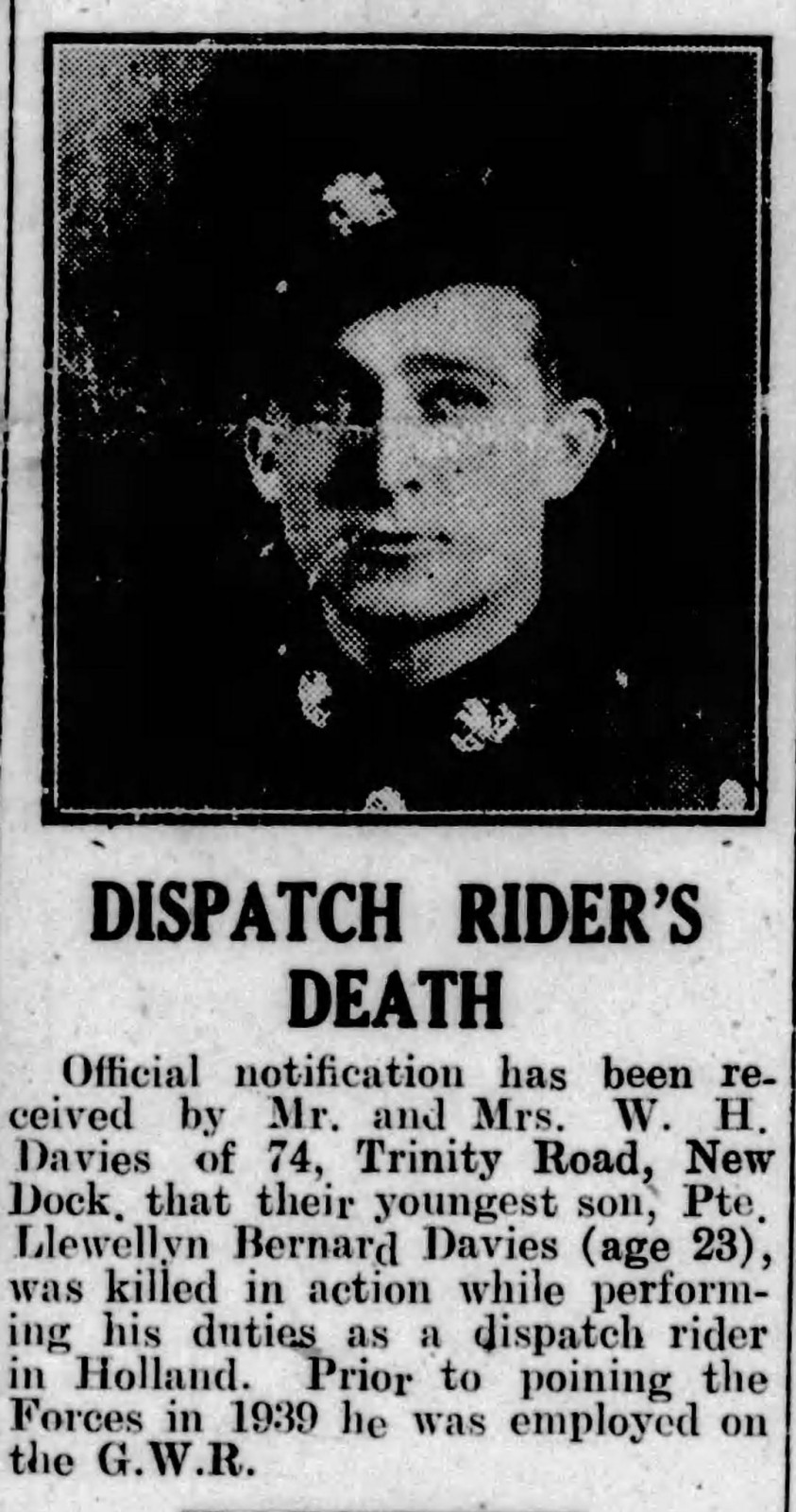 Llewellyn Bernard Davies Llewellyn Bernard Davies