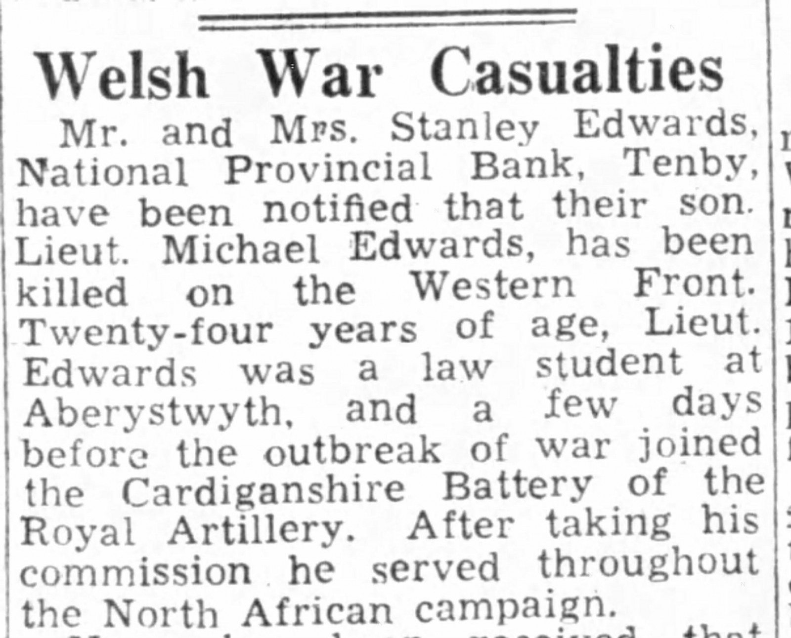 James Michael Edwards James Michael Edwards