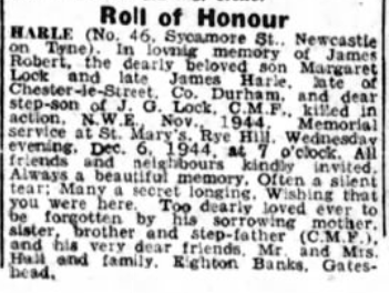 James Robert Willis Harle James Robert Willis Harle