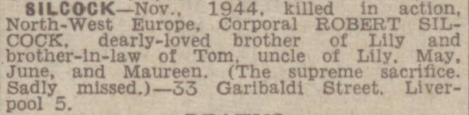 Robert Silcock Robert Silcock