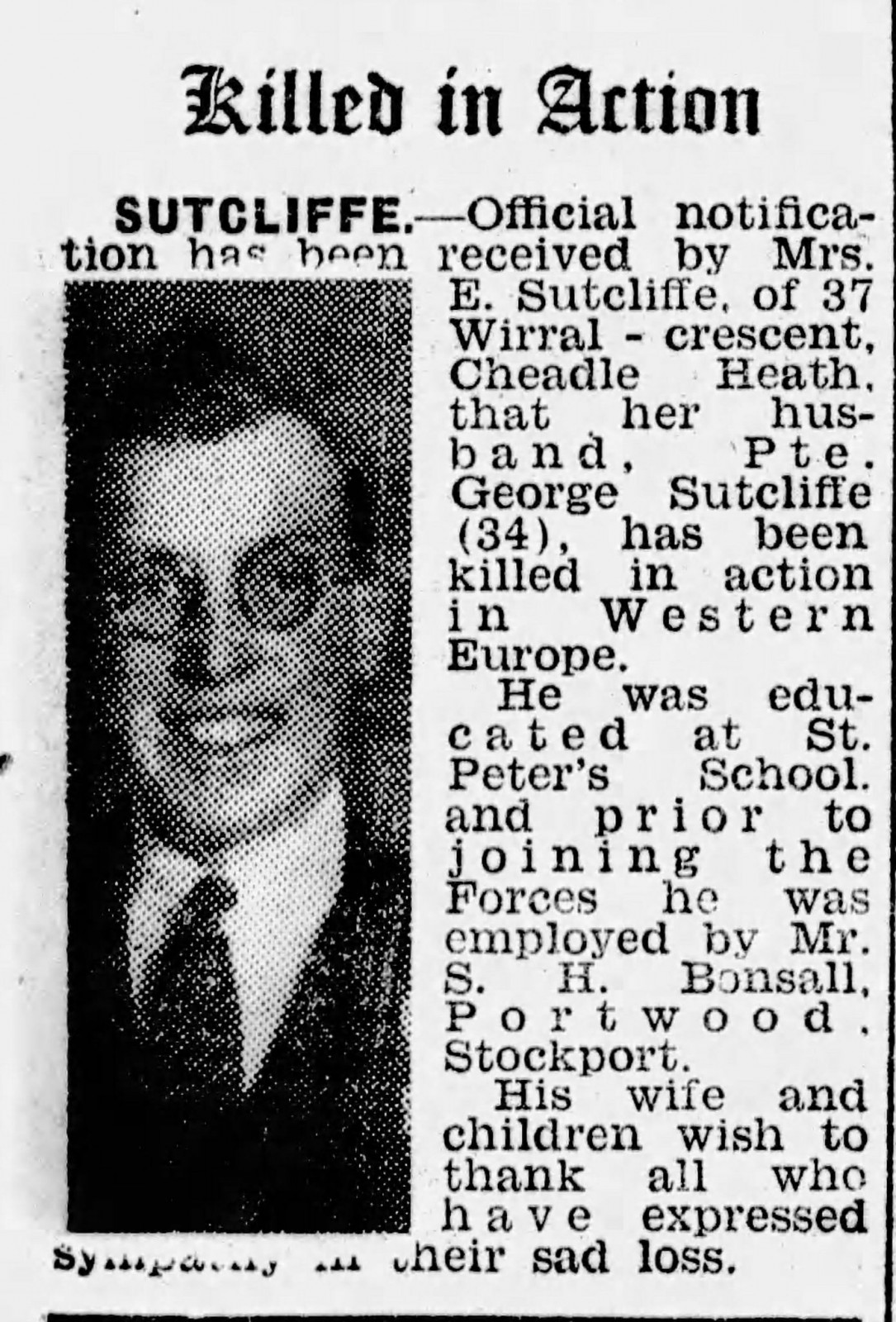 George Sutcliffe George Sutcliffe