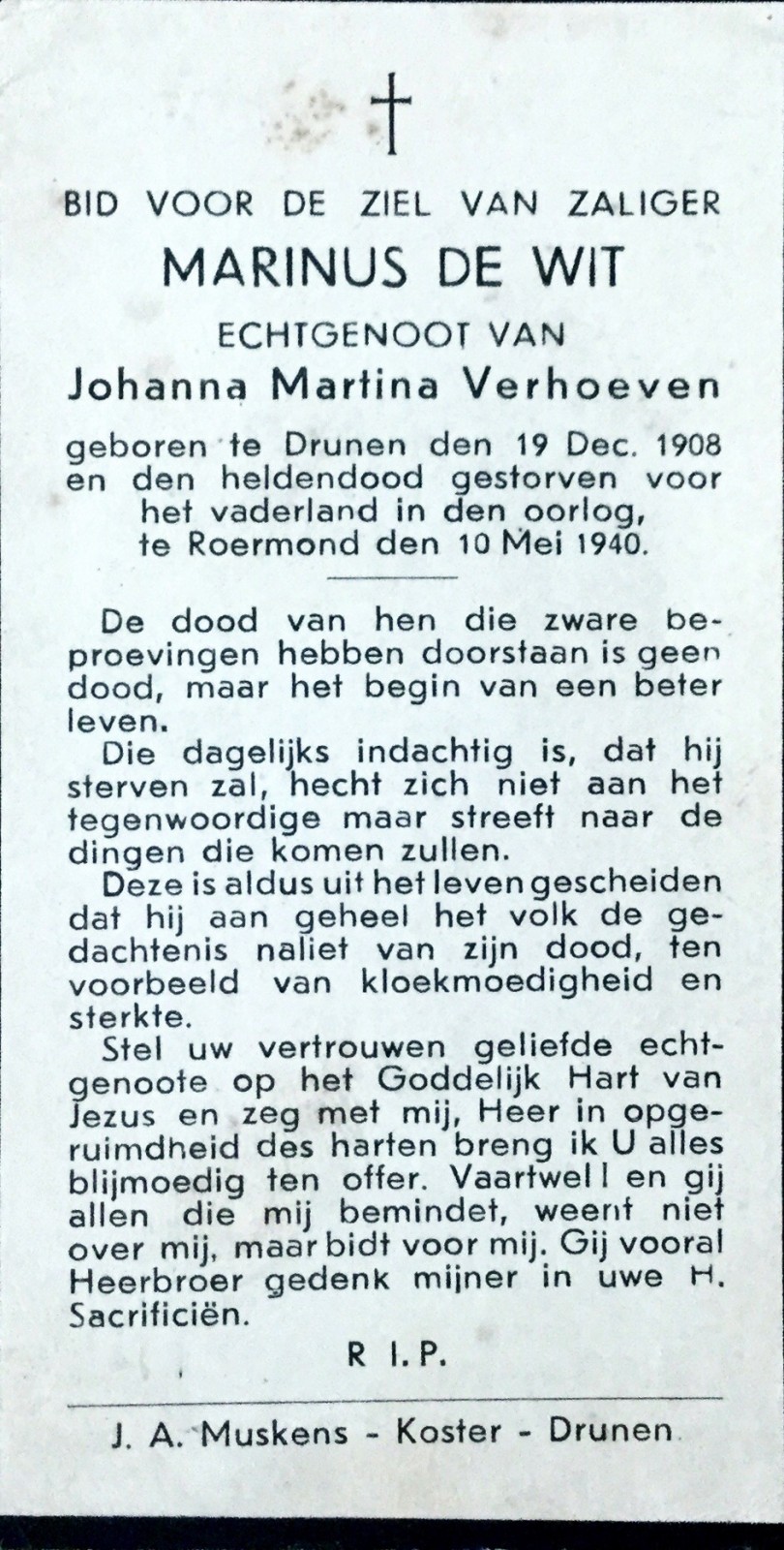 Marinus de Wit Marinus de Wit