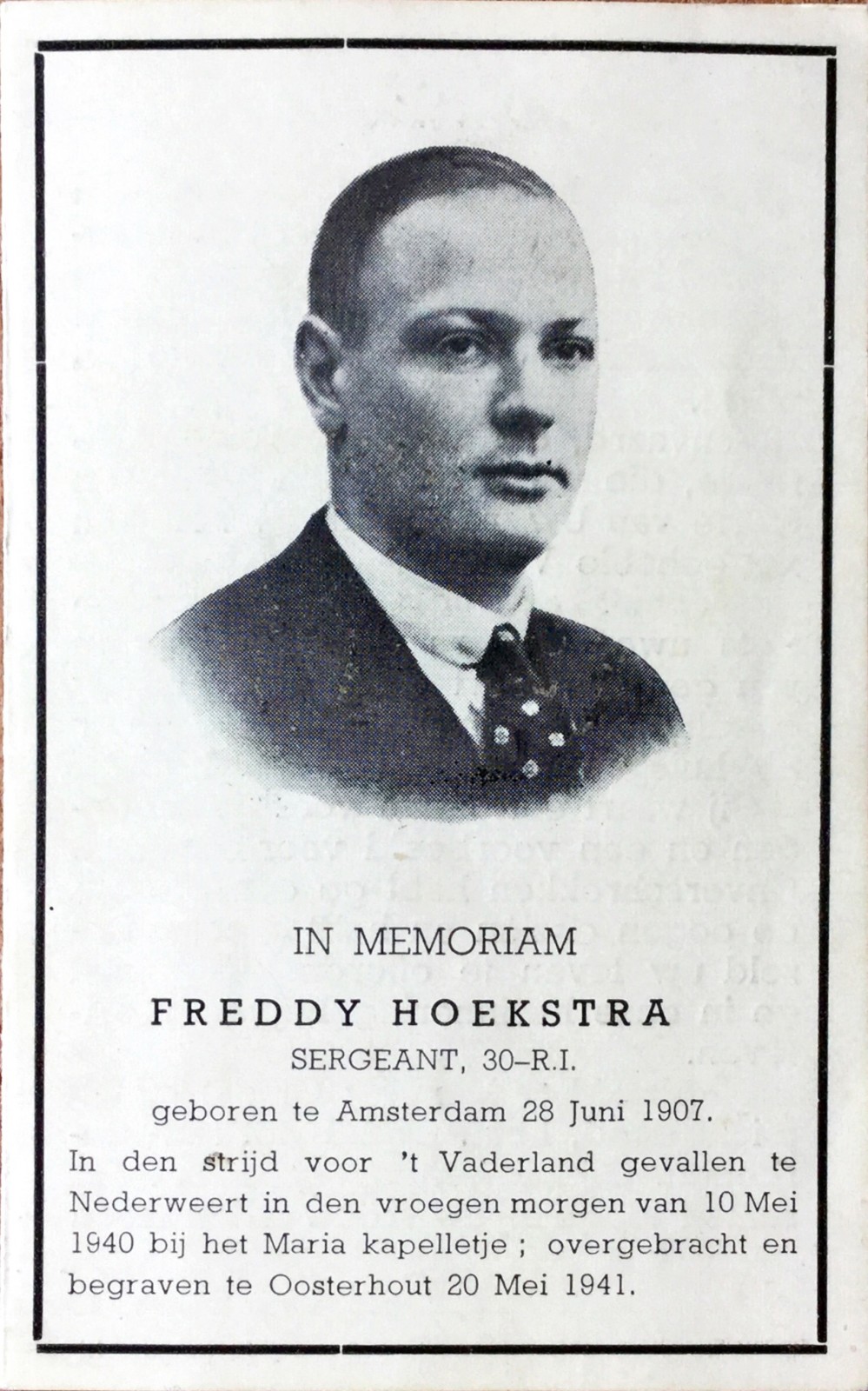 Frederikus Joannes Antonius Hoekstra Frederikus Joannes Antonius Hoekstra