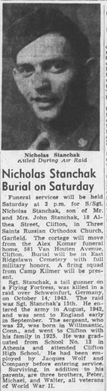 Nicholas Stanchak Nicholas Stanchak