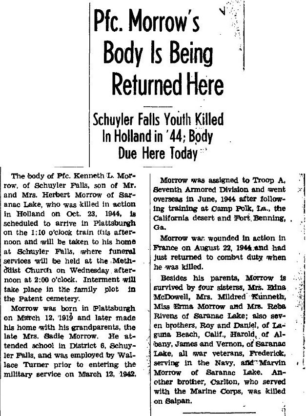 Kenneth L. Morrow Kenneth L. Morrow